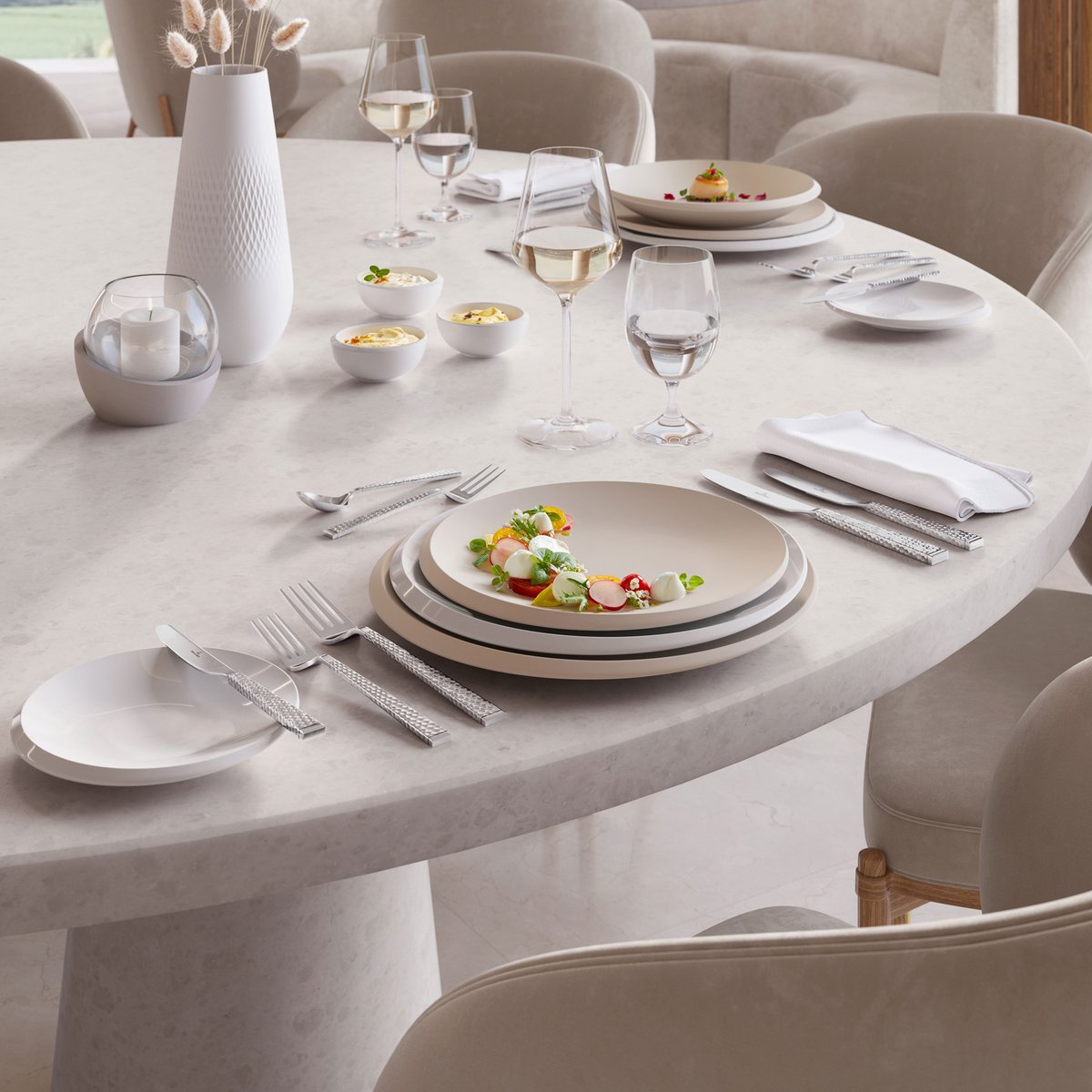 Assiette À Pain NEWMOON blanc, VILLEROY & BOCH