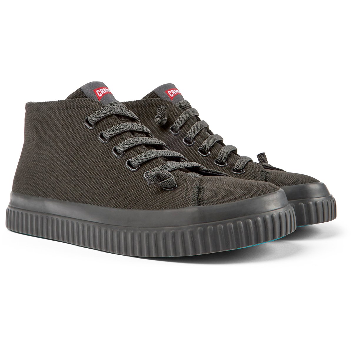 Bottines Peu Roda Textile naturel gris foncé, CAMPER