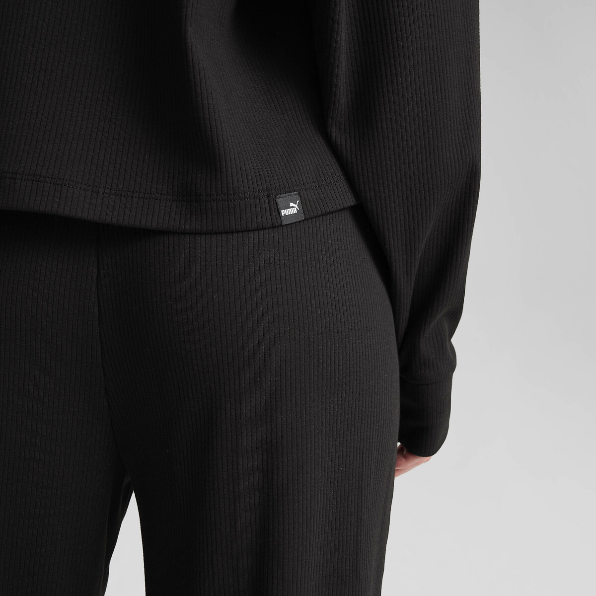 Sweat à capuche Essentials Elevated noir, PUMA