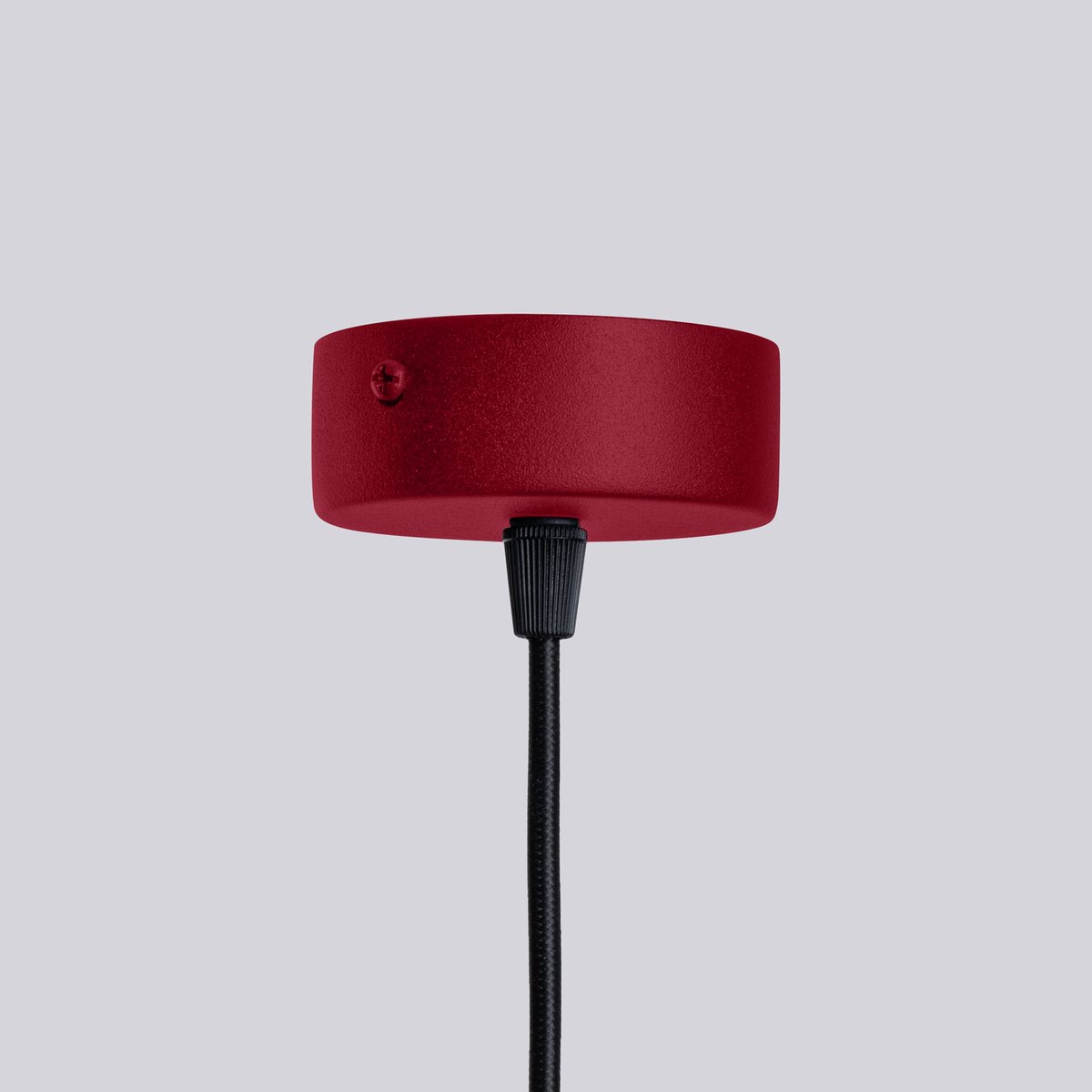 Lustre Aluminium Bourgogne G9 6 Halo rouge, EDEN