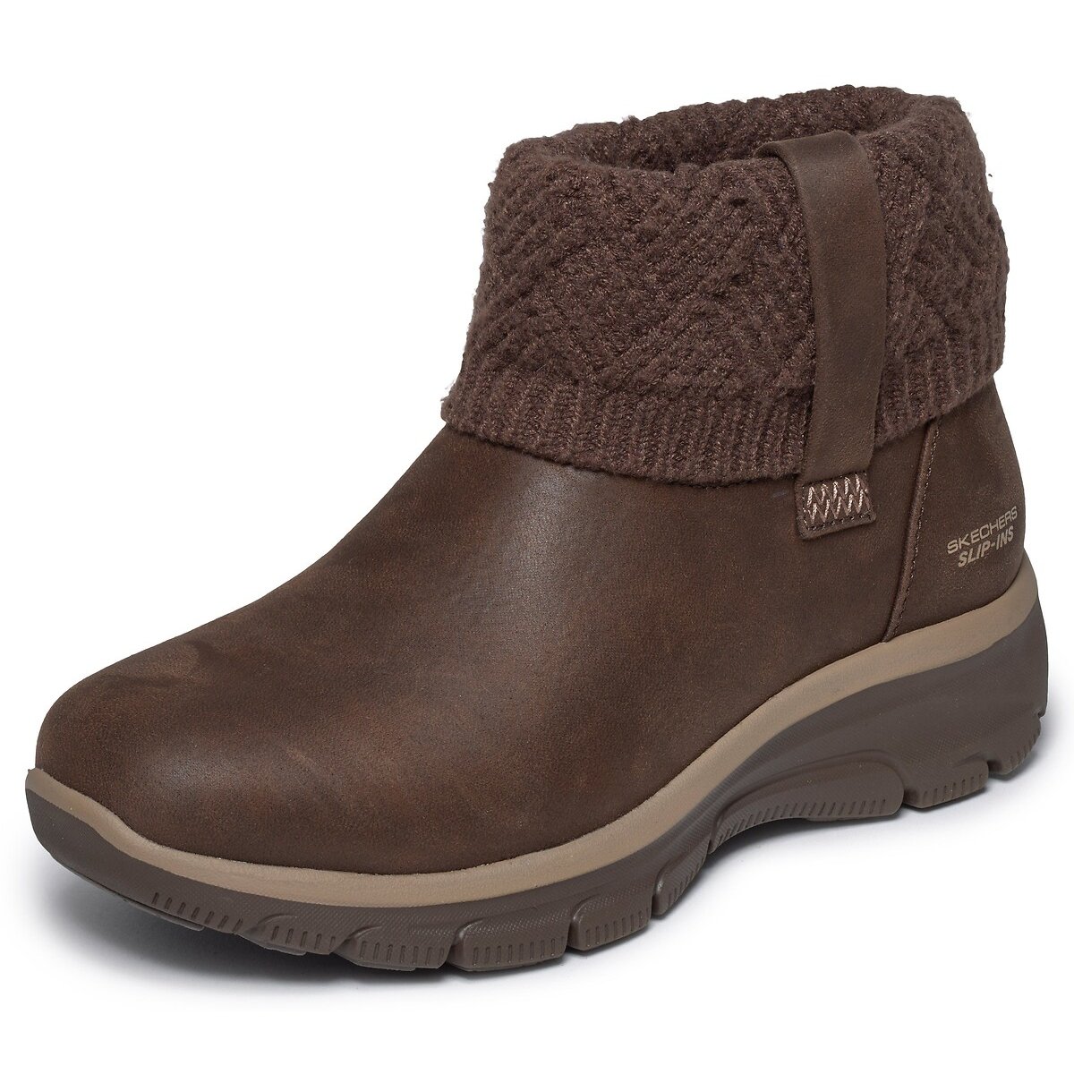 Boots Slip-Ins: EASY GOING - COZY WEATHER 4 chocolat, SKECHERS
