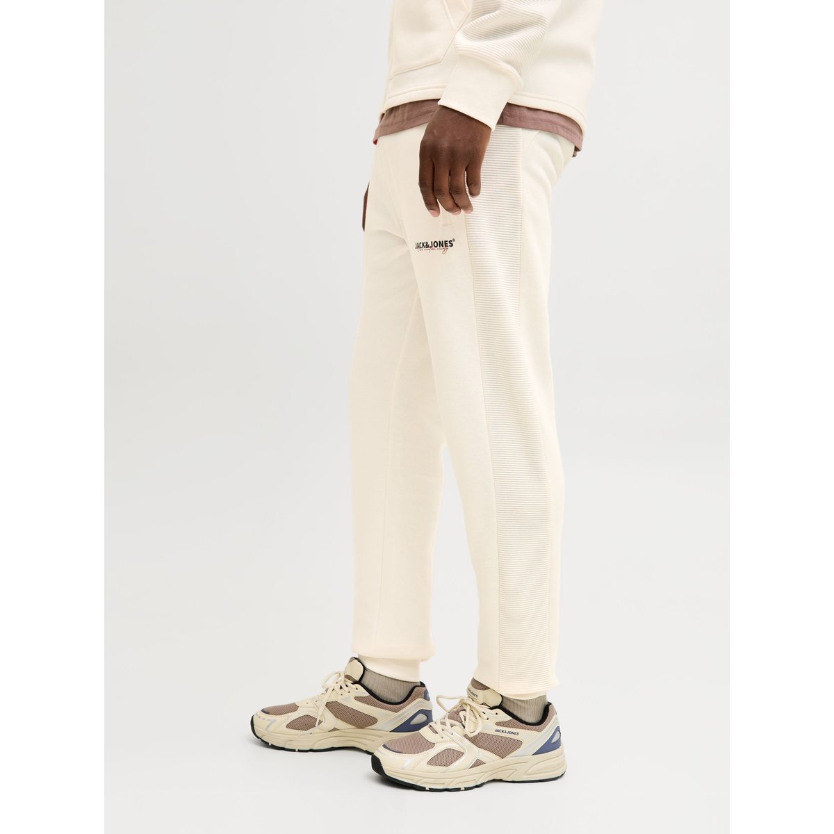 Pantalon De Survêtement blanche - antique white, JACK & JONES