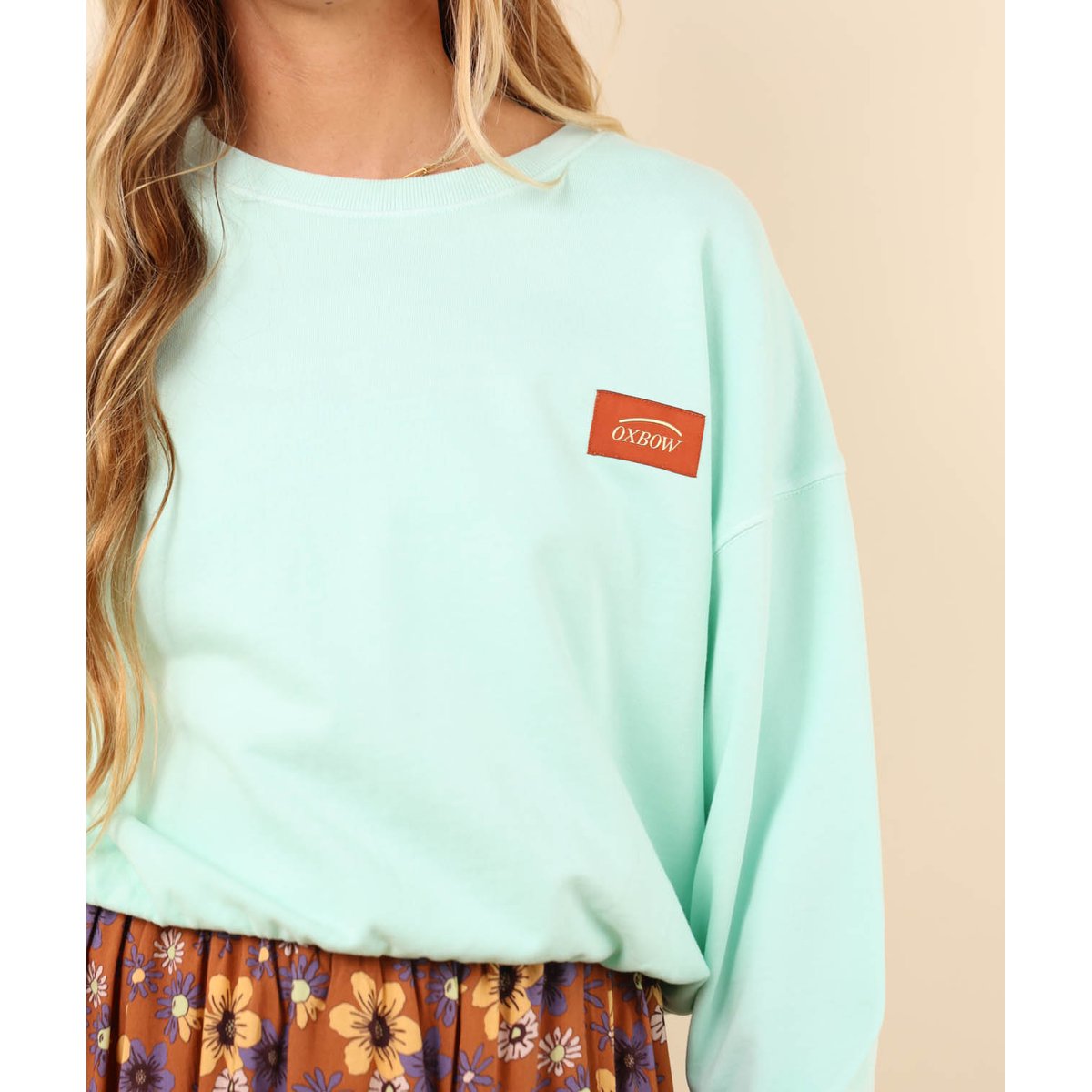 Sweat surteint SEALAN ice mint, OXBOW
