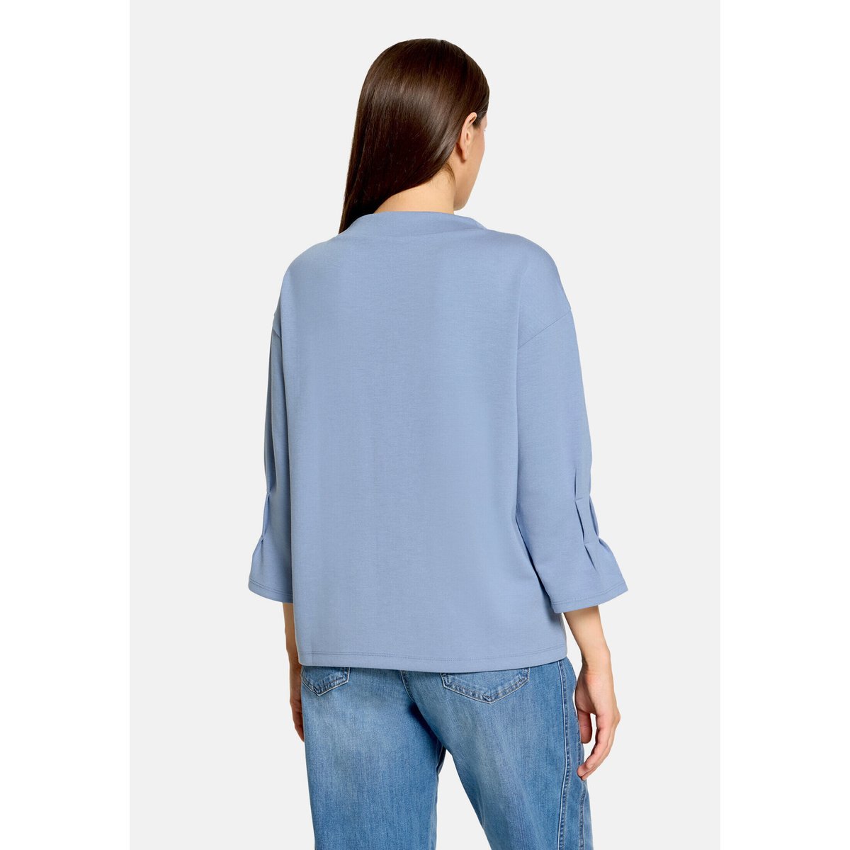Sweat-shirt à manches en trompette infinity, BETTY BARCLAY