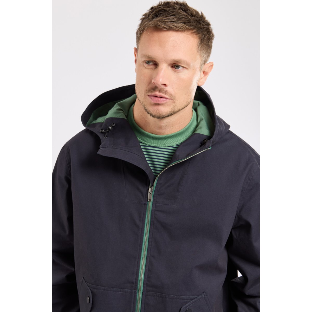 Blouson déperlant Héritage - coton rich navy, ARMOR-LUX