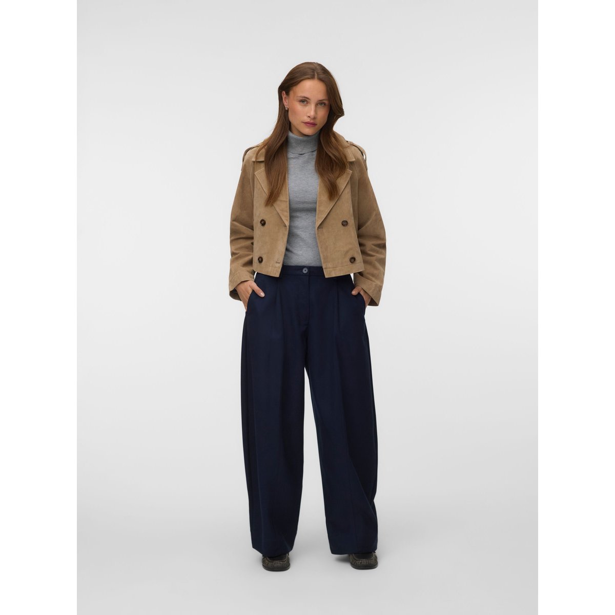 Veste En Daim fossil 1, VERO MODA