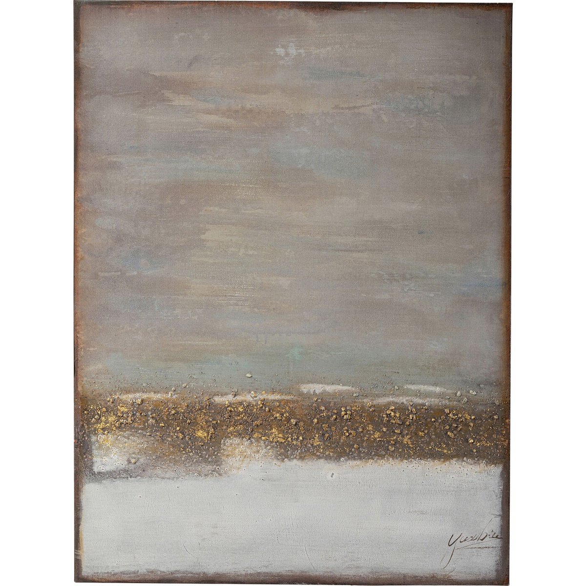 Peinture à l'huile, HORIZON gris, KARE DESIGN