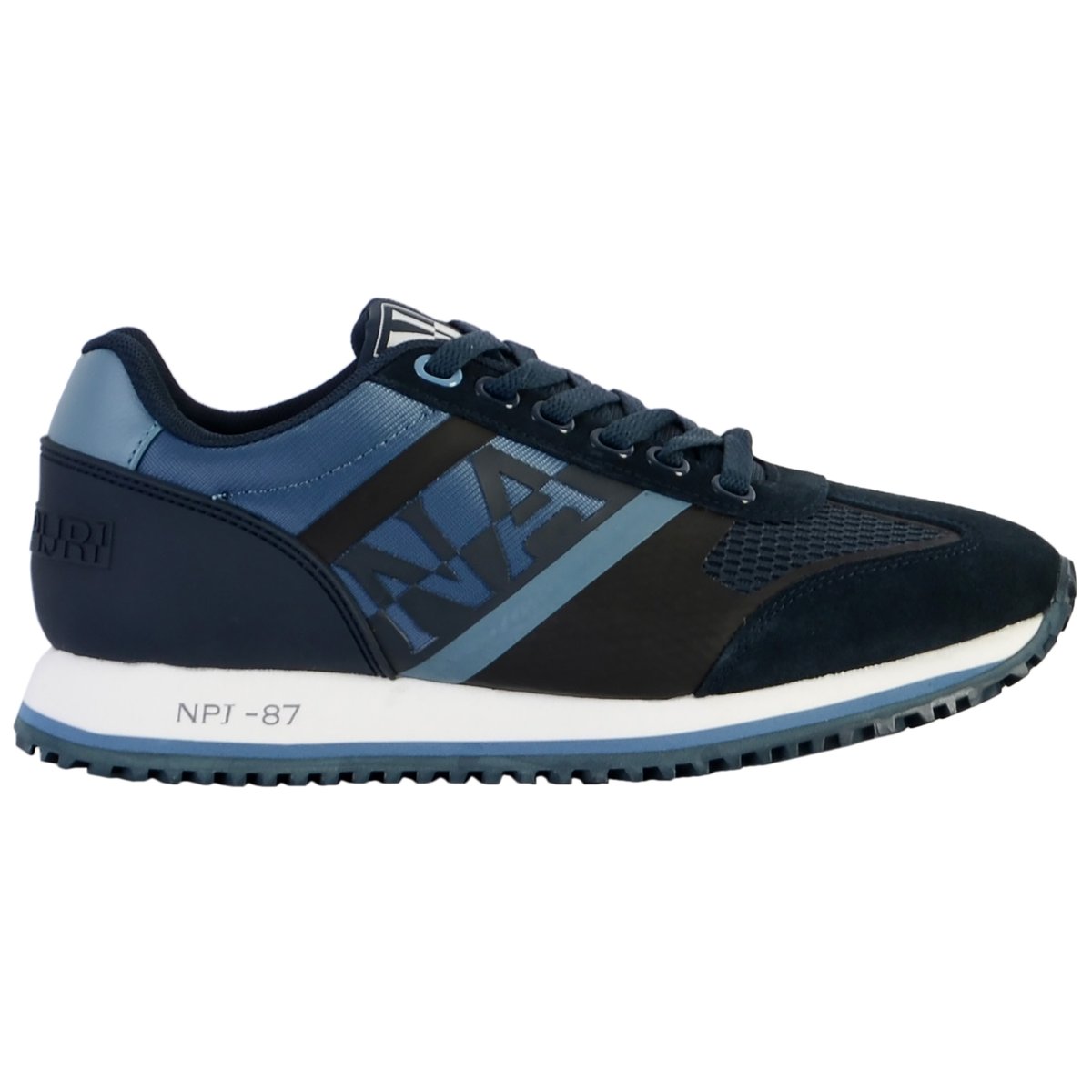Basket Suede Running bleu marine, NAPAPIJRI