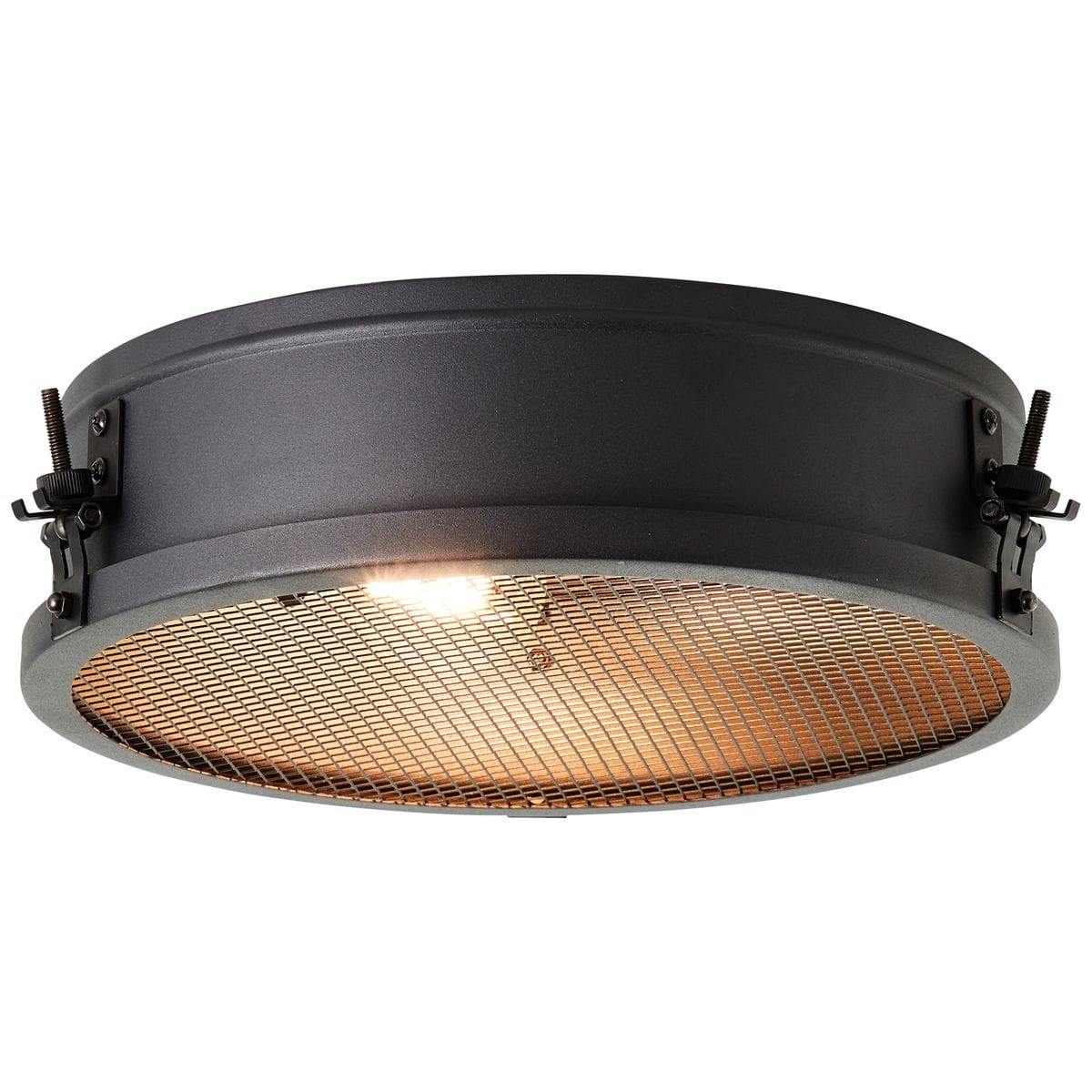 Plafonnier    ZOIS noir mat, BRILLIANT