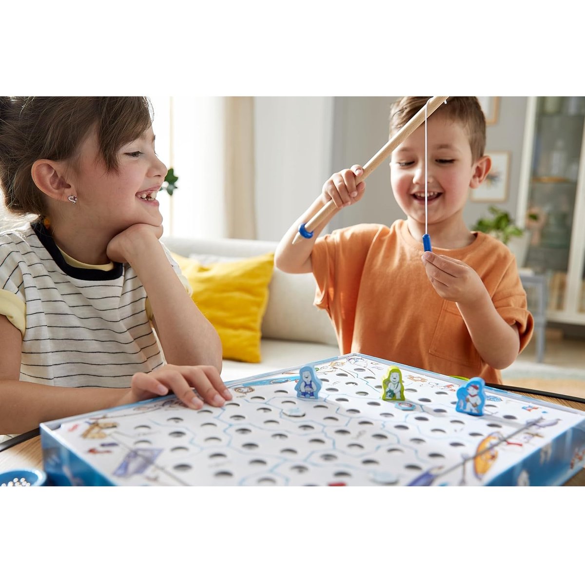 Jeu d'aventure sur la banquise Kayanak jaune, HABA
