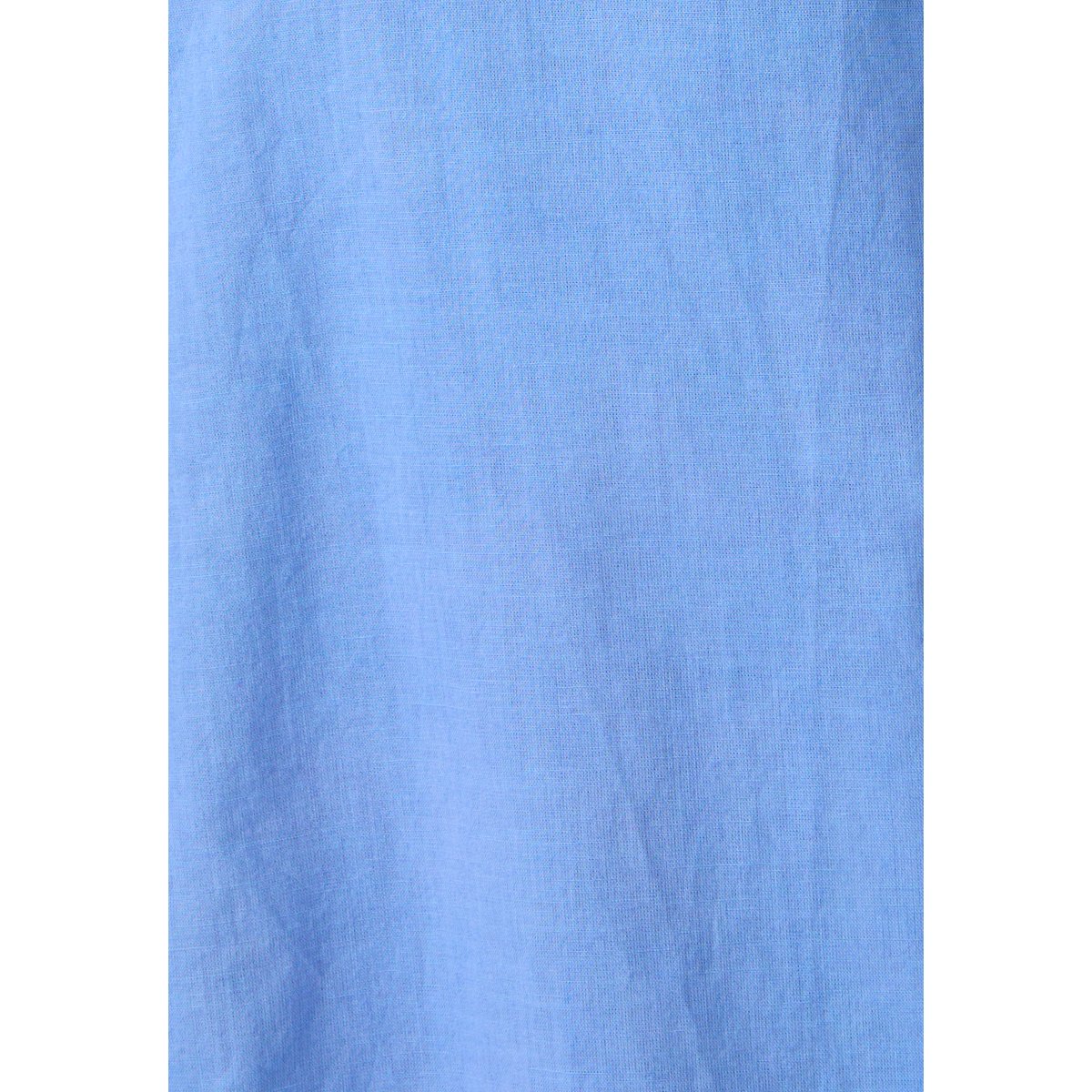 Chemisier sans manches en voile de coton bleu, DAMART