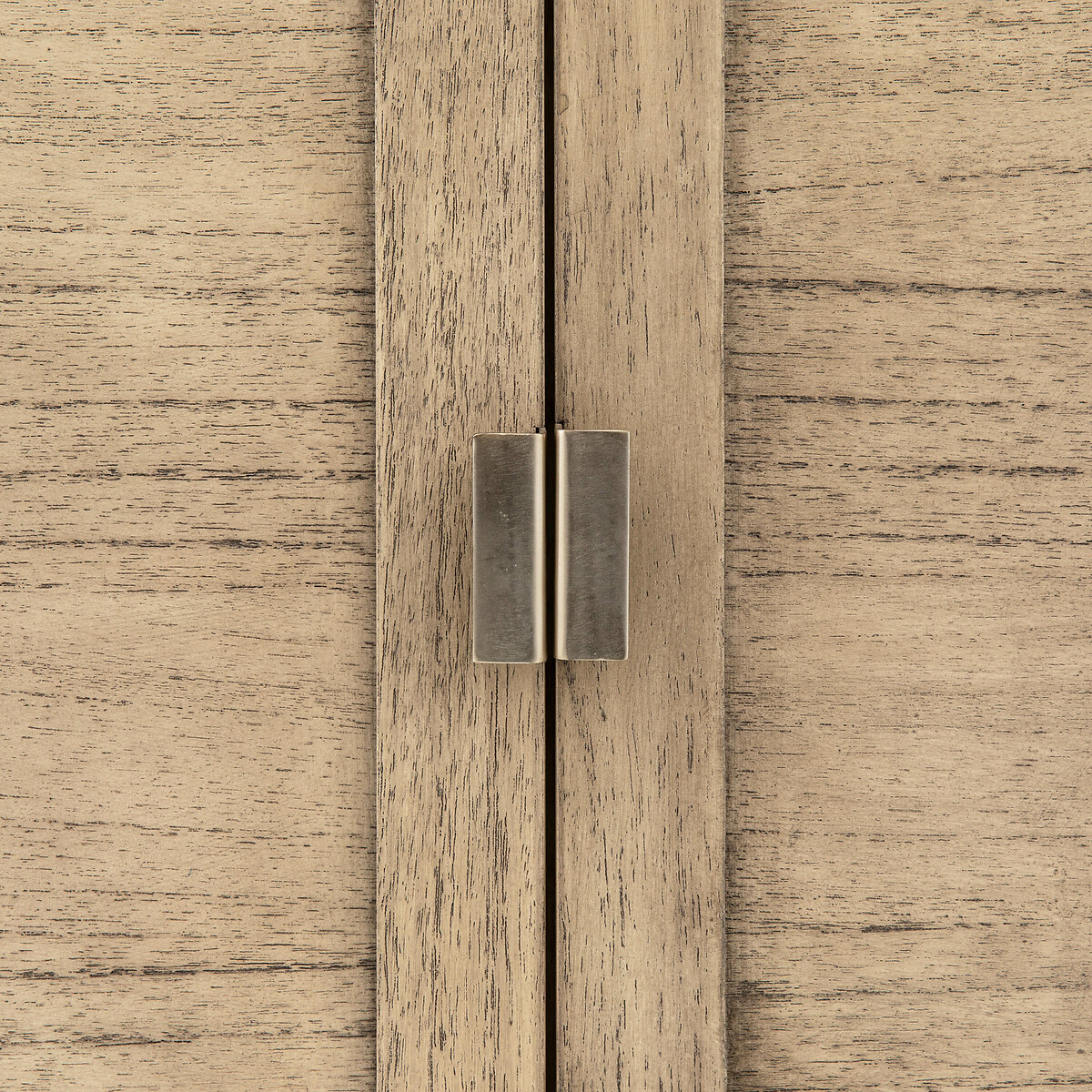 Bharhut Japandi Panelled Rattan 2 Door Cupboard wood, ÉDITÉ