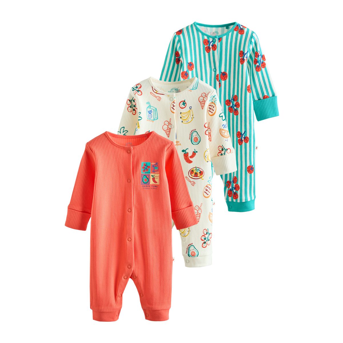 Dors-bien bébé, lot de 3 multicolore, NEXT