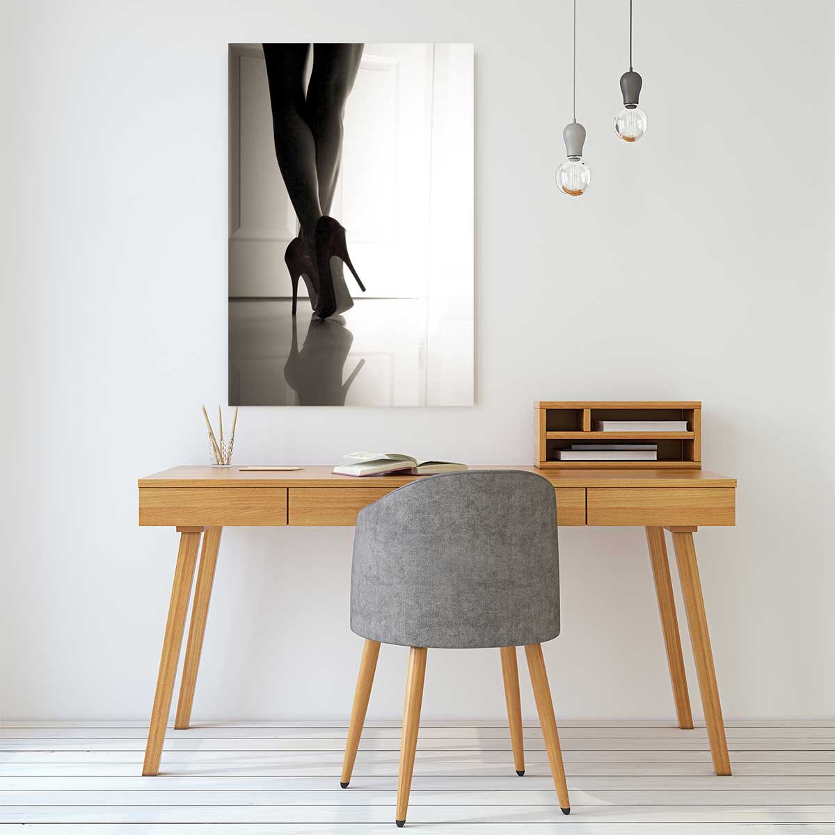 Tableau contemporain hauts talons tableau alu dibond, HEXOA