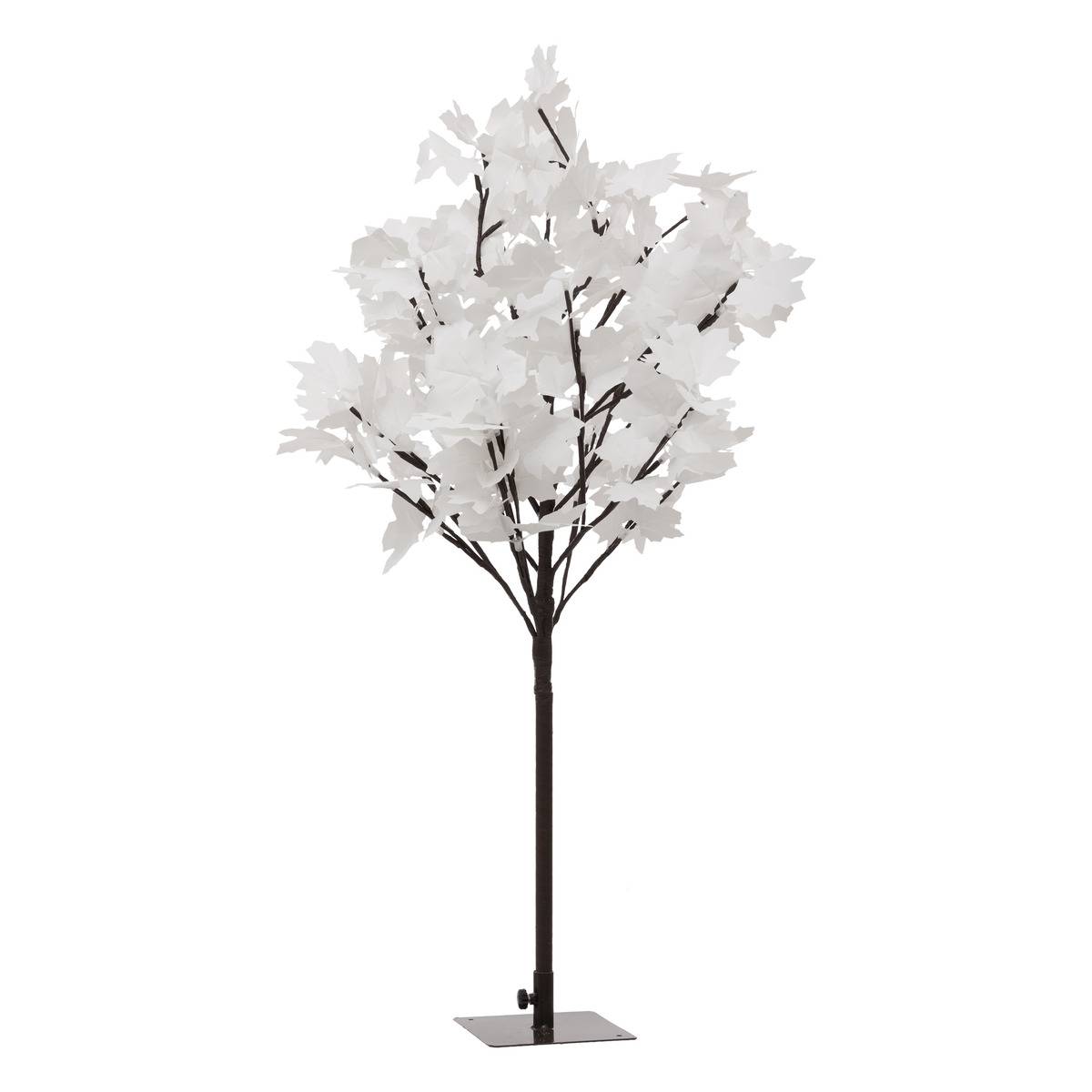 Arbre blanc lumineux 92 LED H90 cm SAPMI multicolore, FEERIC LIGHTS & CHRISTMAS