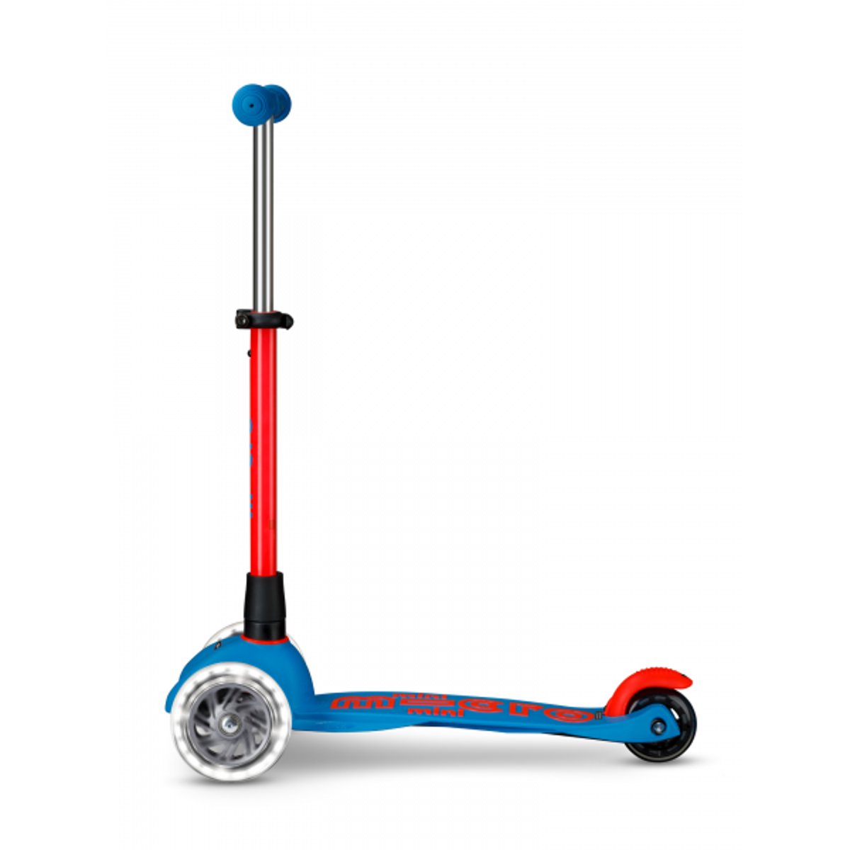 Mini Micro Deluxe Néon LED - Flashing Red rouge, MICRO MOBILITY