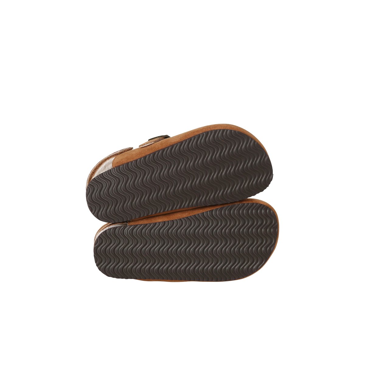 Chausson mule marron, VERTBAUDET