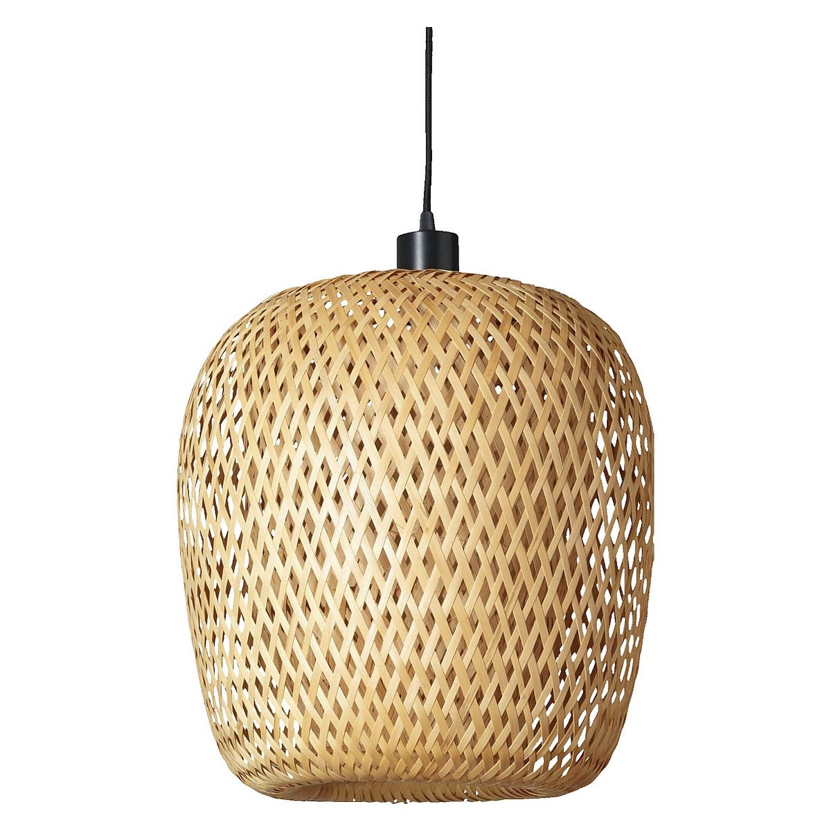 Abat-jour bambou SIME naturel clair, HABITAT