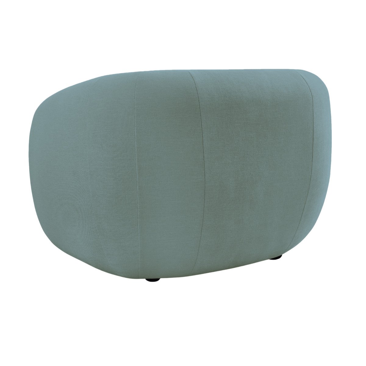 Fauteuil velours, CELINE vert, BOBOCHIC
