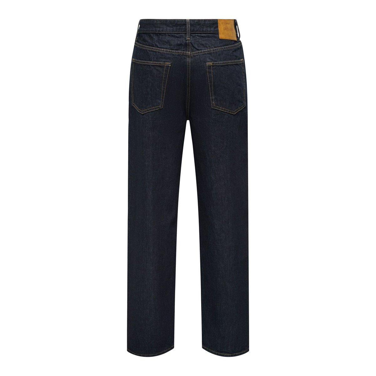 Jean À Coupe Ample bleue - dark blue denim 1, ONLY & SONS