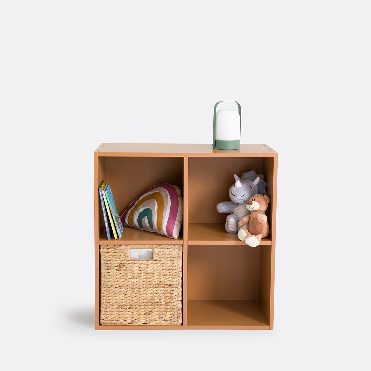 Meuble de rangement 4 cases, Diny caramel, LA REDOUTE INTERIEURS