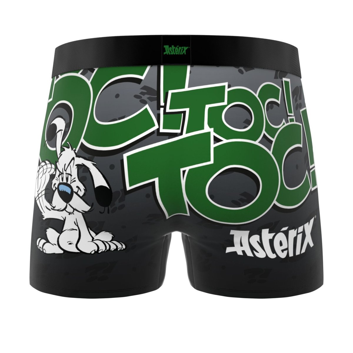 Lot De 4 Boxers Astérix violet/rouge/gris foncé/vert/bleu/noir, FREEGUN