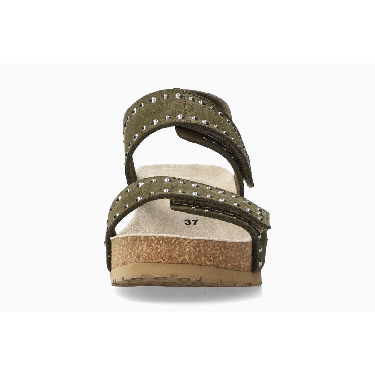 Sandales en cuir LINA vert loden 5149, MEPHISTO