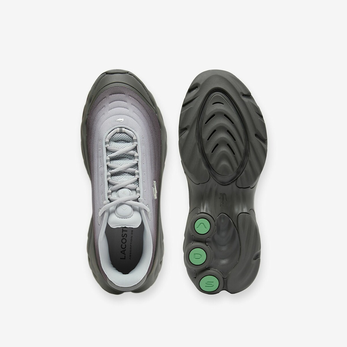 Baskets Spinor noir/gris, LACOSTE