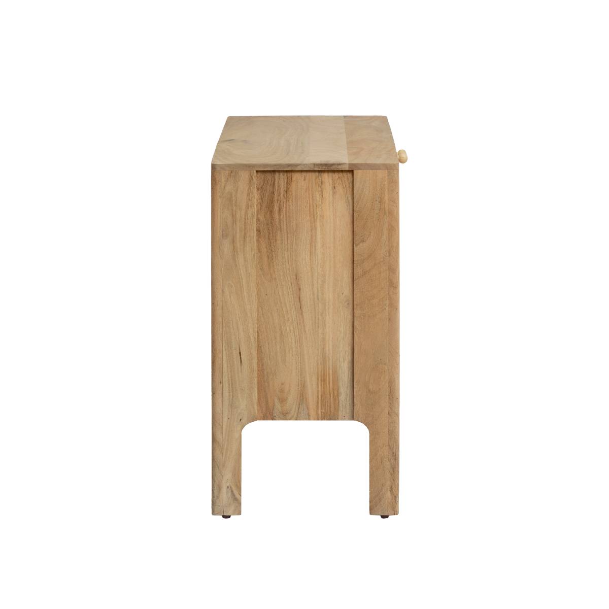 Meuble sous vasque en bois de manguier TONIN bois clair, MADE IN MEUBLES