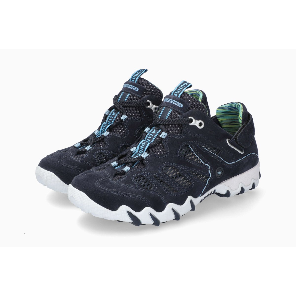 Chaussures en cuir textile NIWA c.suede 55/open mesh 45, MEPHISTO