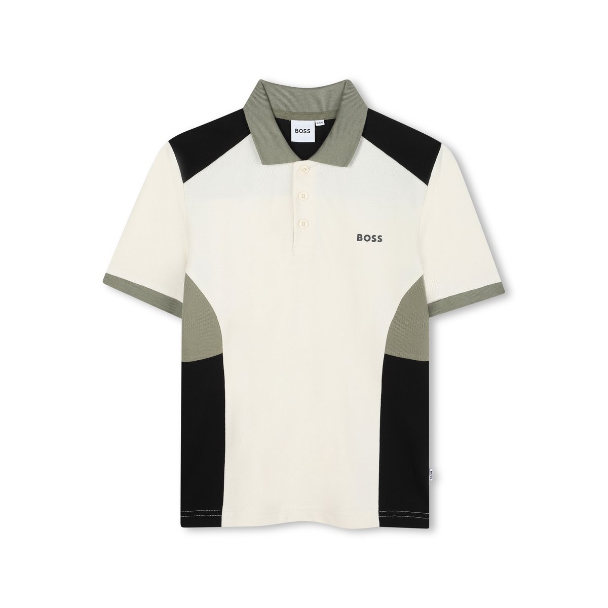 Polo à manches courtes vanille, BOSS KIDSWEAR