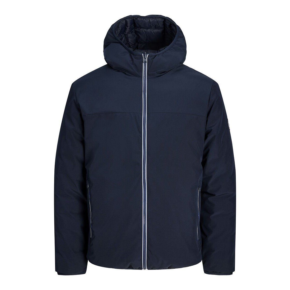 Cappotto caldo reversibile blu scuro, JACK & JONES
