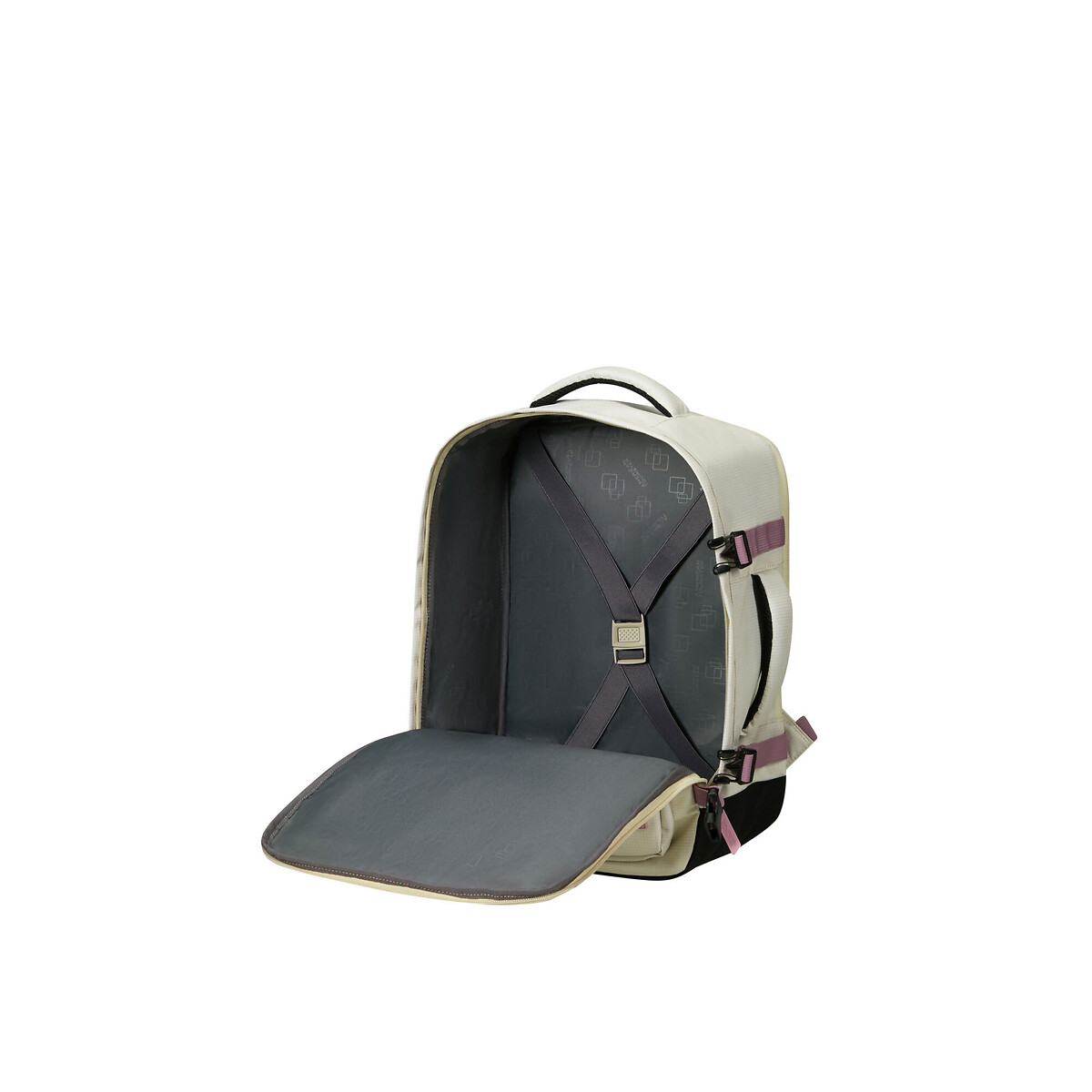 Mochila Underseater S/M Take2Cabin, 15,6", American Tourister bege, AMERICAN TOURISTER