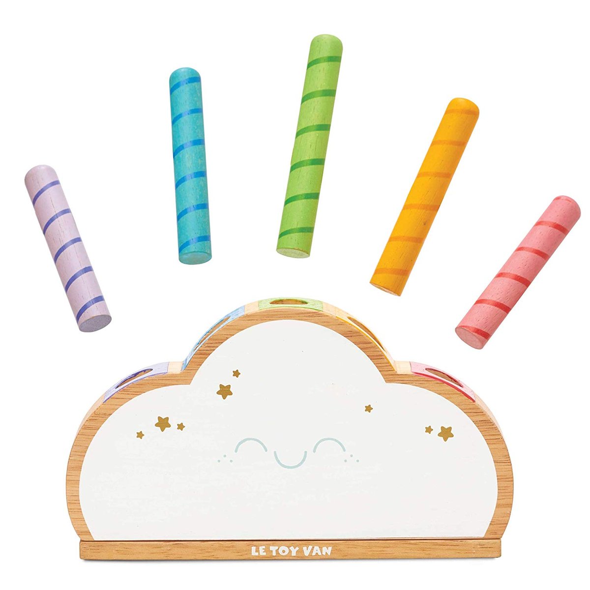 Nuage arc-en-ciel Pop-up blanc, LE TOY VAN