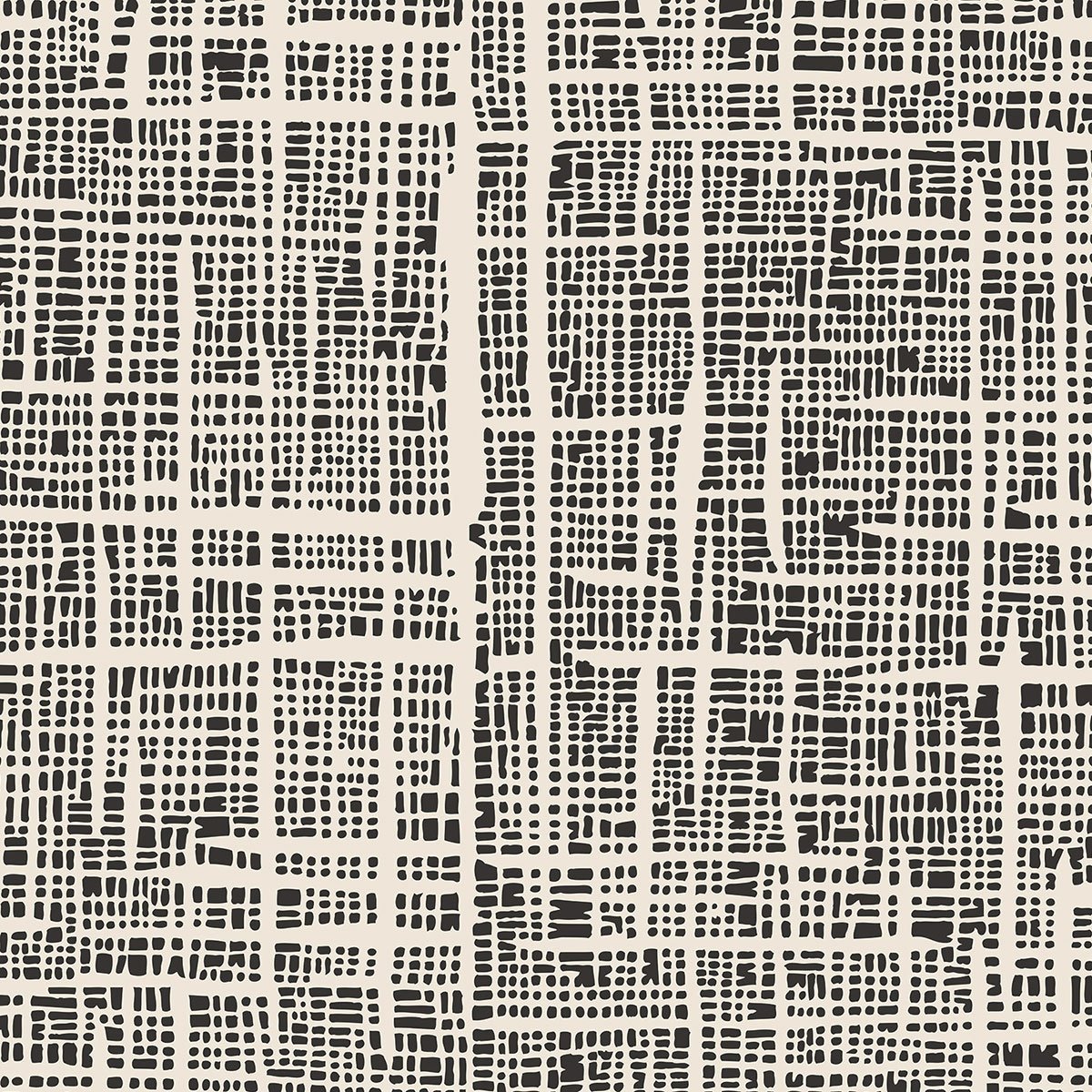 Papier peint maillage et texture intissé, HEXOA