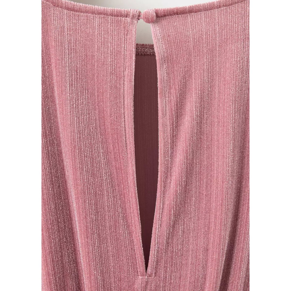 Combinaison velours texturé rose, MANGO KIDS