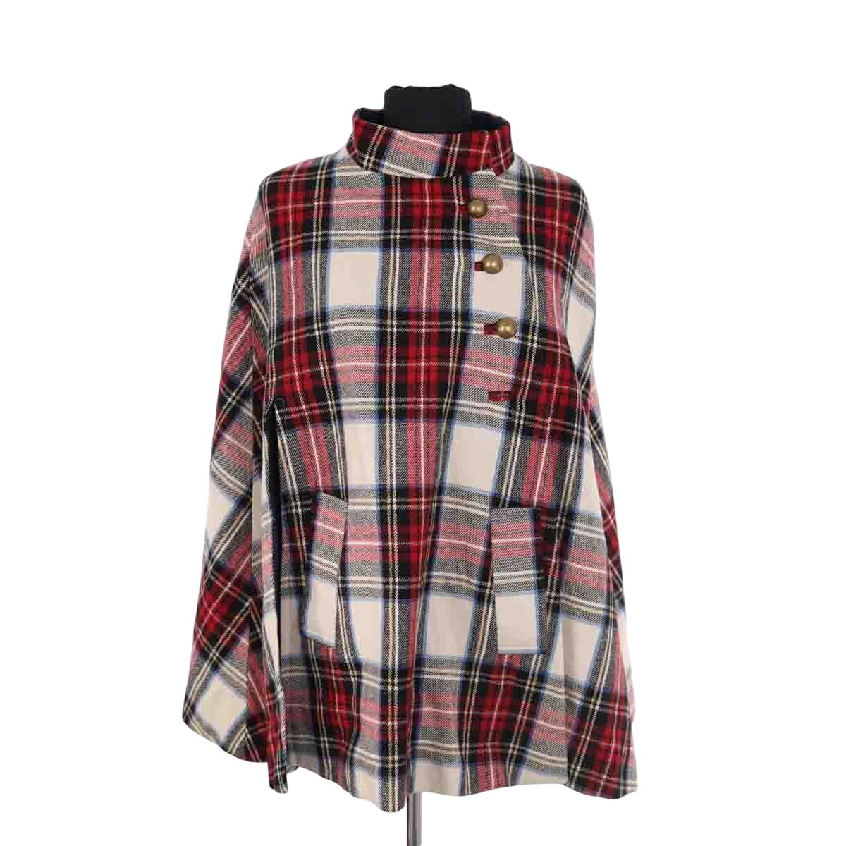 Poncho - Très Bon État rouge, APC