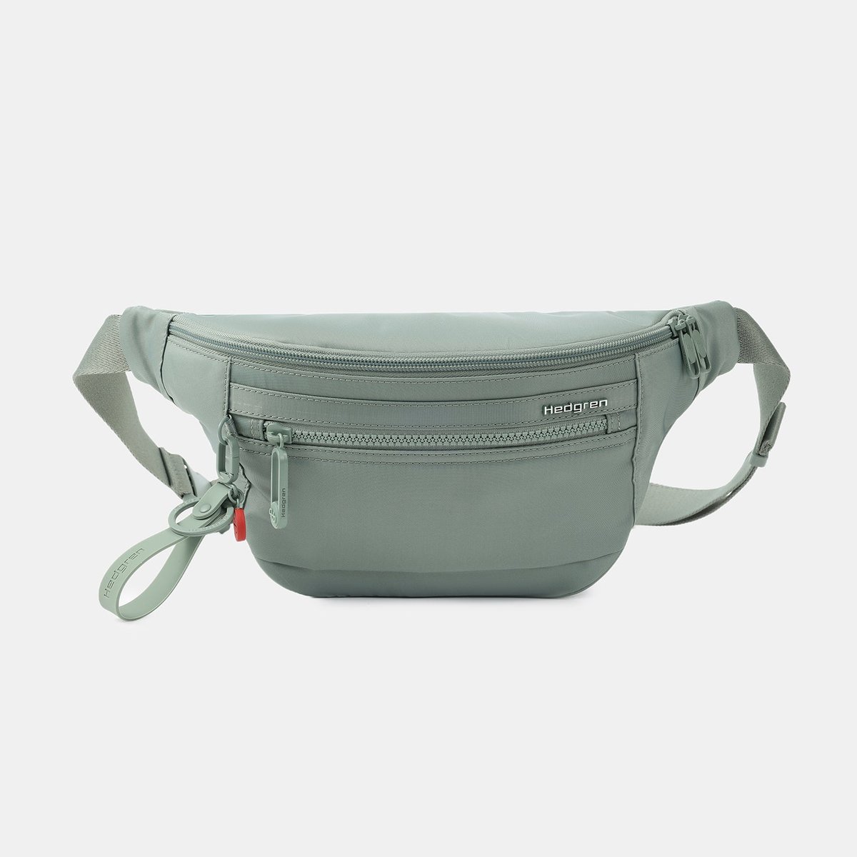 Sac banane compact RFID green milieu, HEDGREN