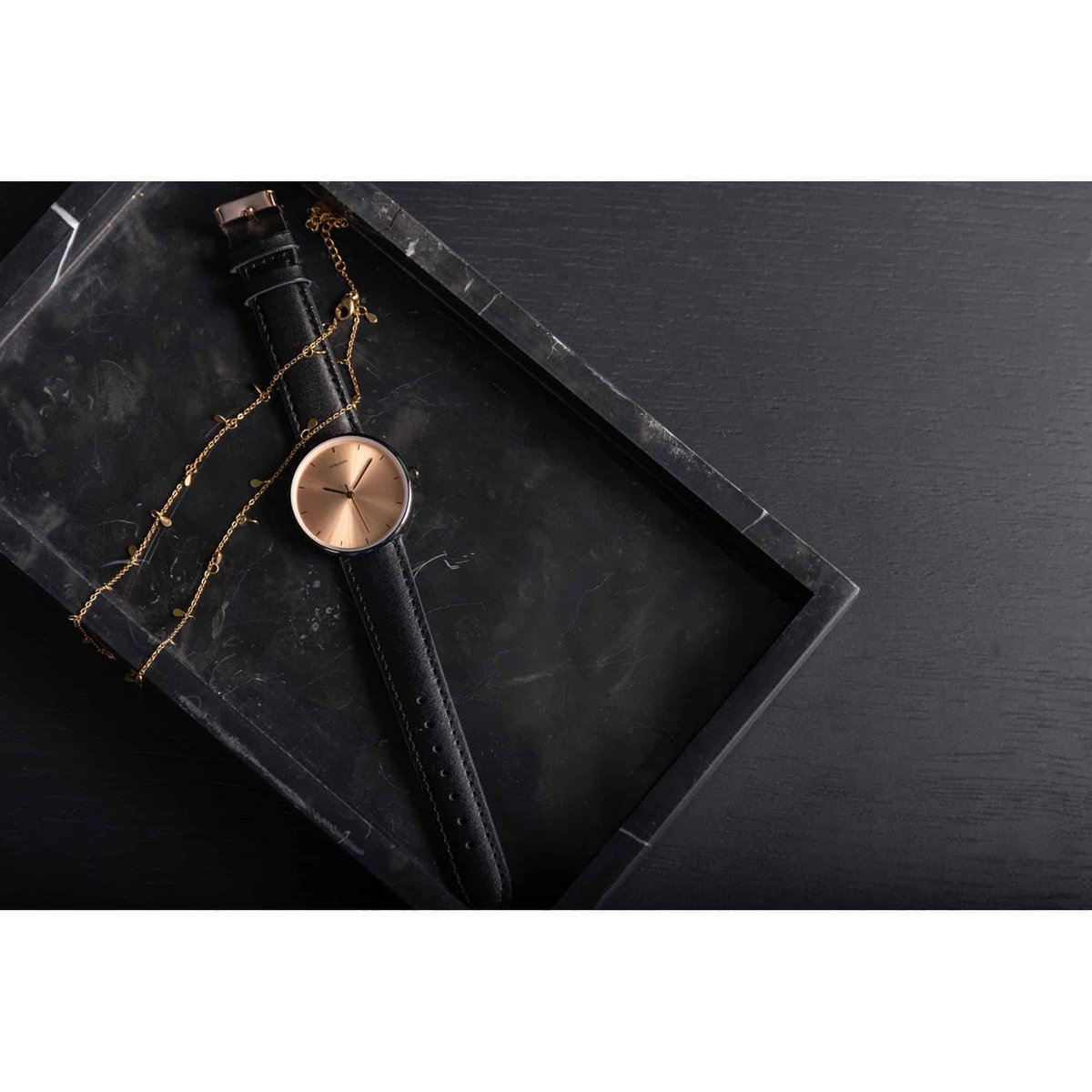 Montre Acier FINESSE or, KARLSSON