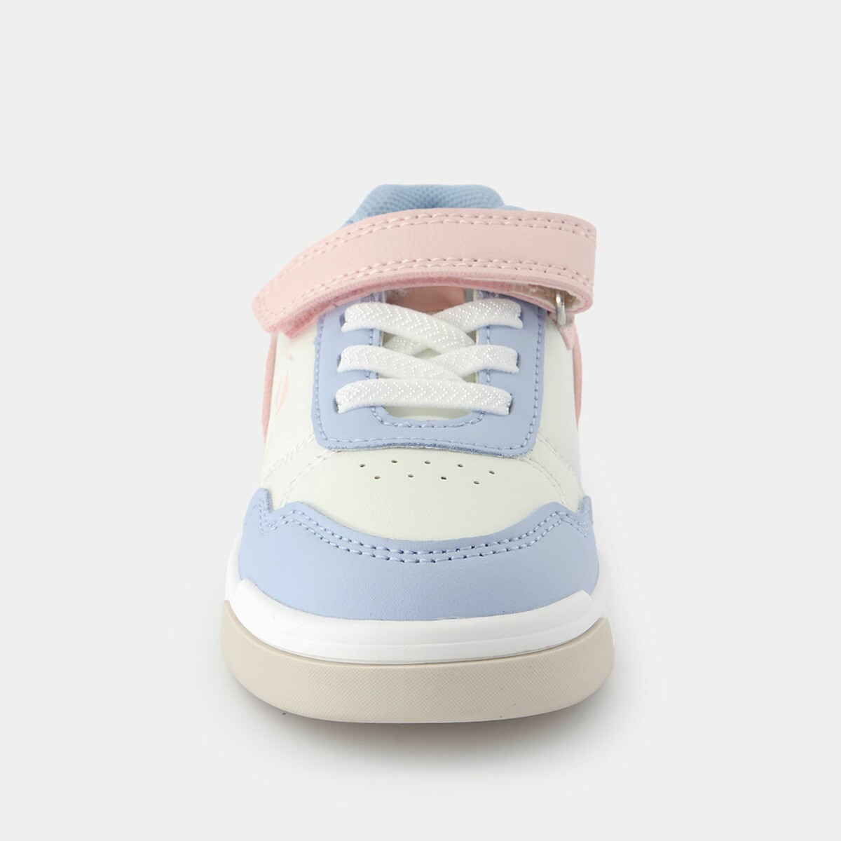 Baskets Court Breaker blanc/bleu/rose, LE COQ SPORTIF