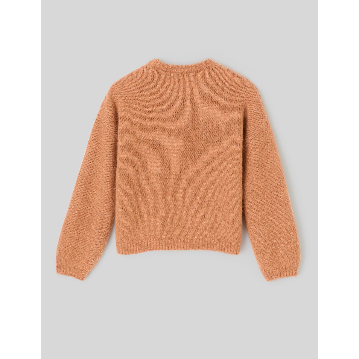 Pull col rond beige, BZB