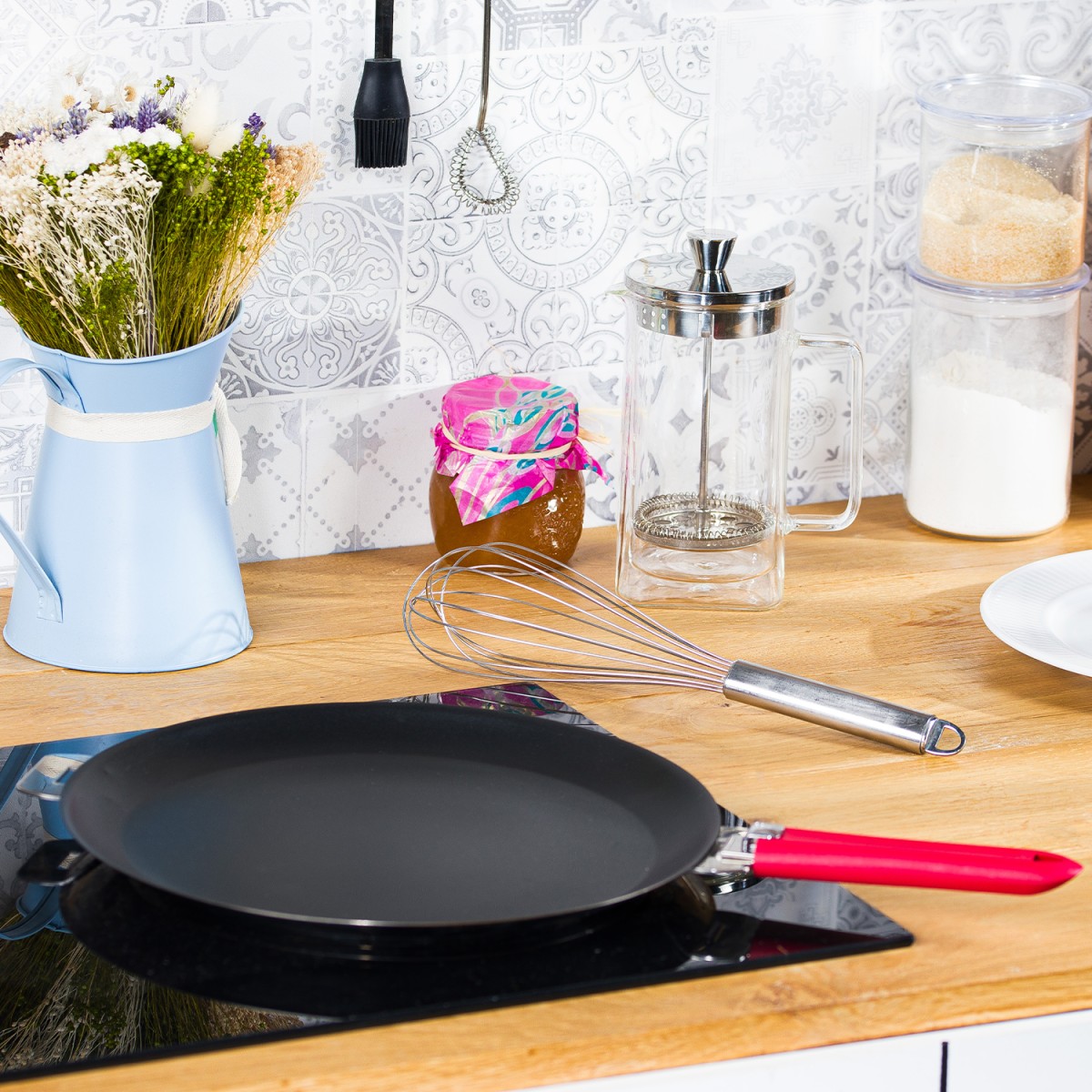 Fouet Classique 32cm POC inox, CRISTEL