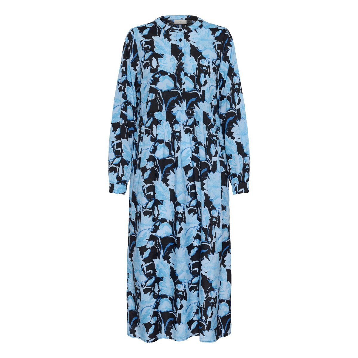 Robe bleu blue snake flower, KAFFE