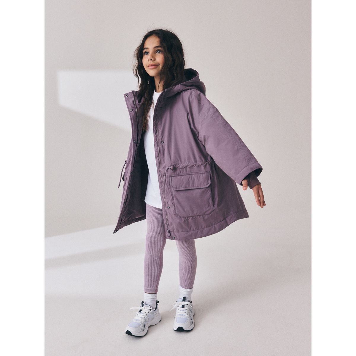 Veste imperméable lilas, NEXT