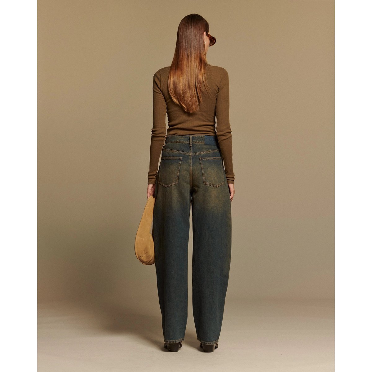 JEANS LARGE TAILLE MOYENNE DENIM CONFORT overdosed (vb 70), LABDIP
