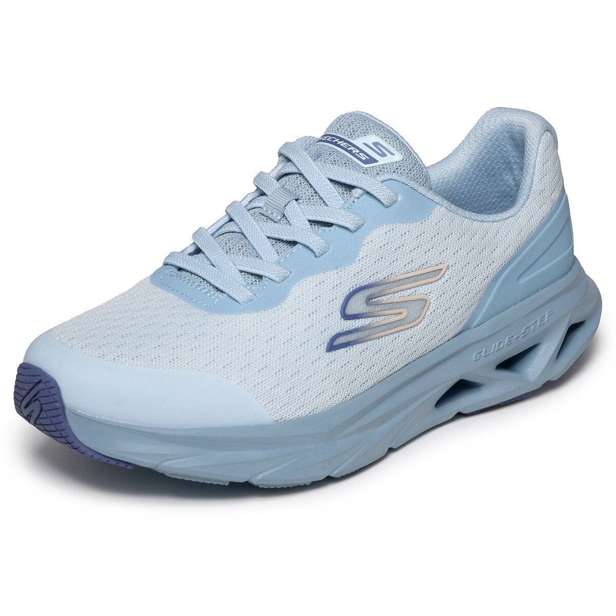 Baskets Glide-Step Vortex - Avalin bleu clair, SKECHERS