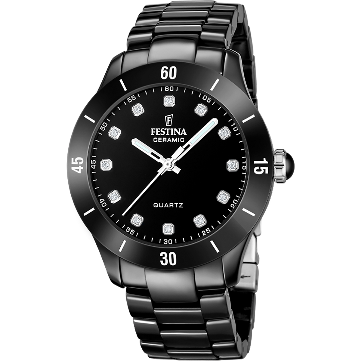 Montre Analogique CERAMIC noir noir noir, FESTINA