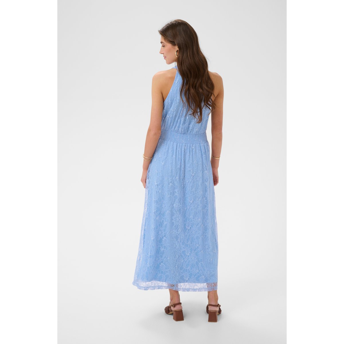 Robe bleu powder blue, CREAM