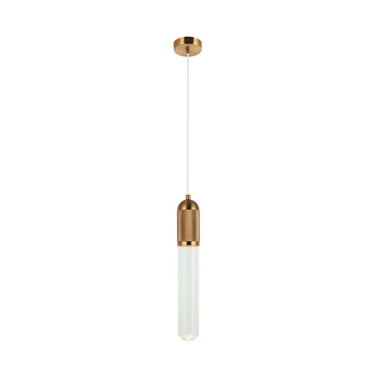 Suspension épurée et raffinée - HITA doré / laiton, KOSILUM