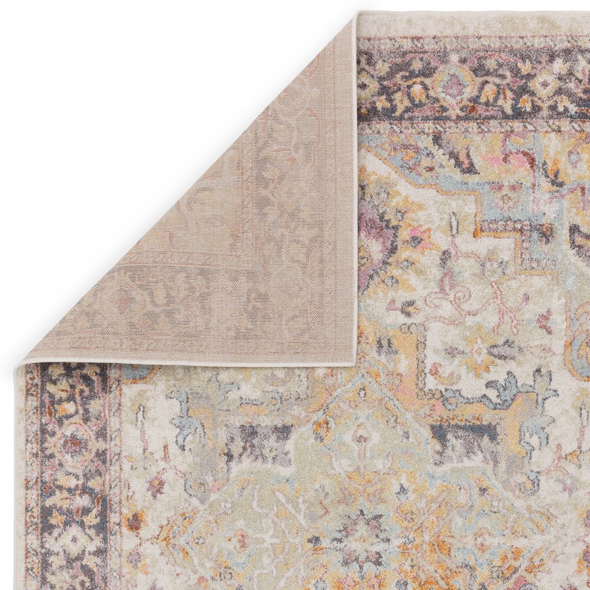 Tapis salon et chambre style oriental RAKI multicolore, NOVATREND